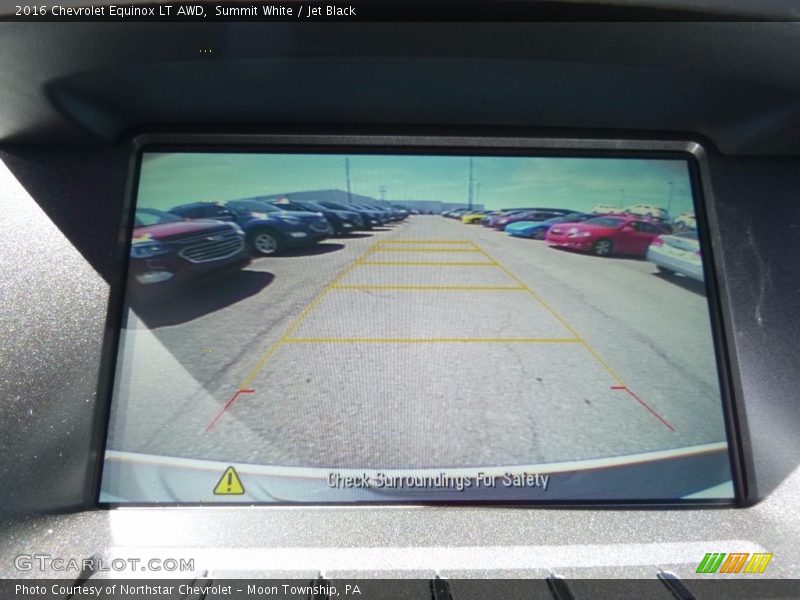 Summit White / Jet Black 2016 Chevrolet Equinox LT AWD