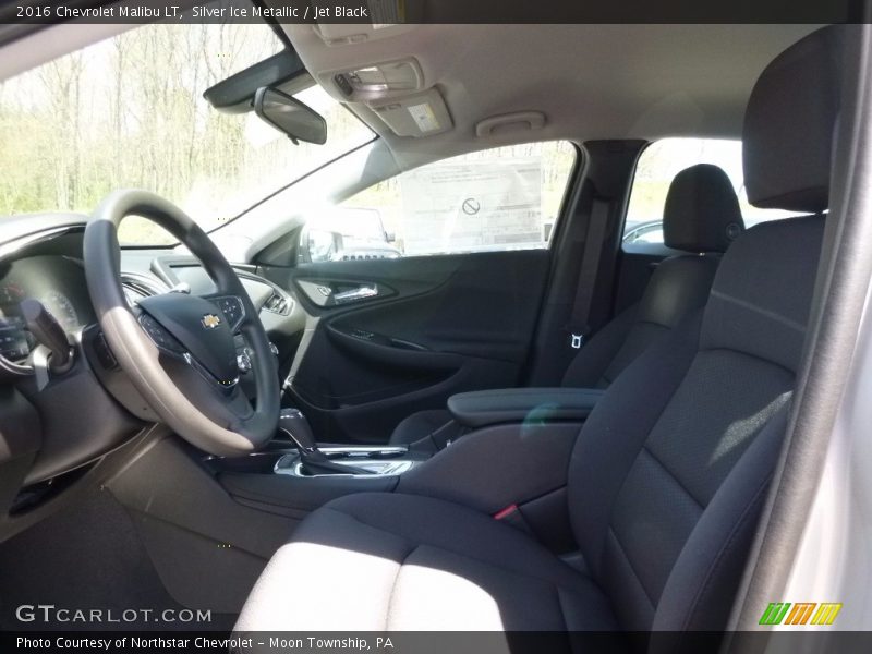 Silver Ice Metallic / Jet Black 2016 Chevrolet Malibu LT