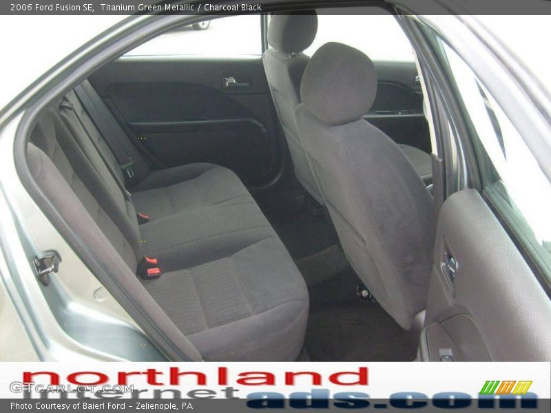 Titanium Green Metallic / Charcoal Black 2006 Ford Fusion SE