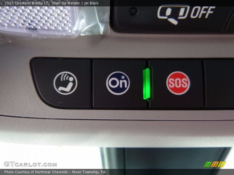 Silver Ice Metallic / Jet Black 2016 Chevrolet Malibu LT