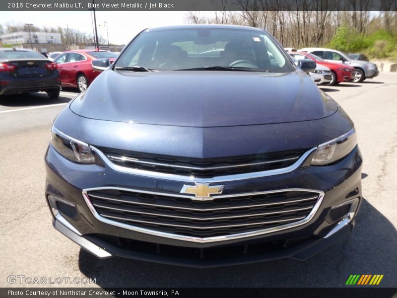 Blue Velvet Metallic / Jet Black 2016 Chevrolet Malibu LT