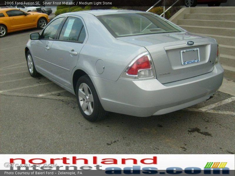 Silver Frost Metallic / Medium Light Stone 2006 Ford Fusion SE