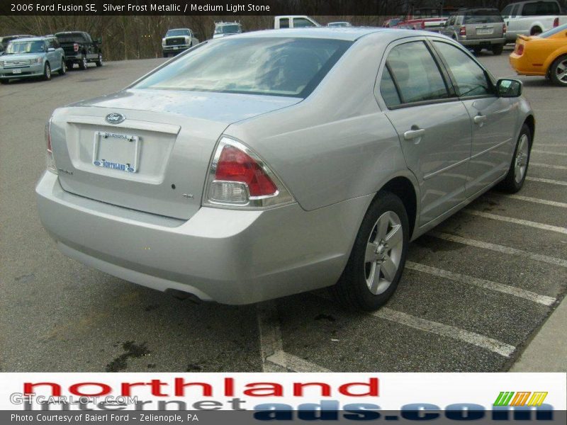 Silver Frost Metallic / Medium Light Stone 2006 Ford Fusion SE