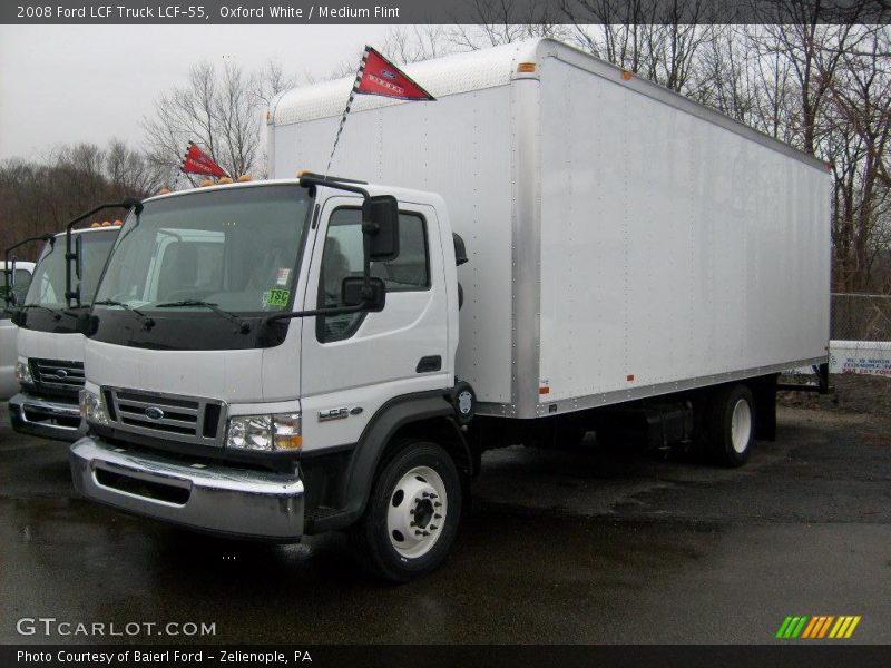 Oxford White / Medium Flint 2008 Ford LCF Truck LCF-55