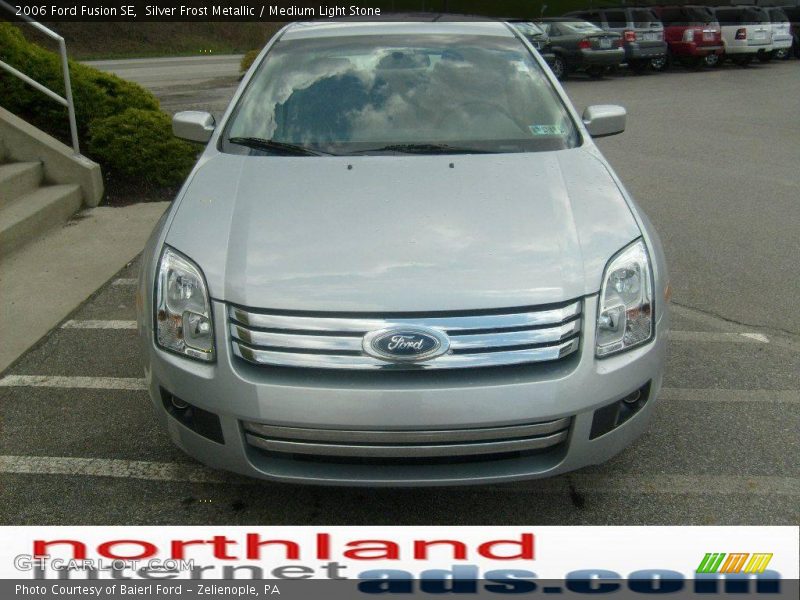 Silver Frost Metallic / Medium Light Stone 2006 Ford Fusion SE