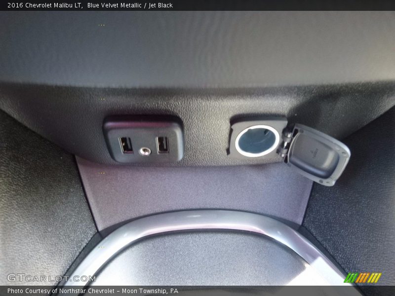 Blue Velvet Metallic / Jet Black 2016 Chevrolet Malibu LT