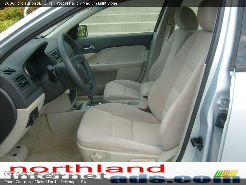 Silver Frost Metallic / Medium Light Stone 2006 Ford Fusion SE