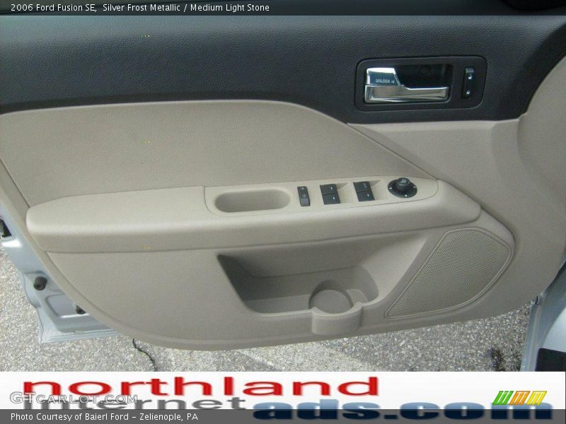 Silver Frost Metallic / Medium Light Stone 2006 Ford Fusion SE