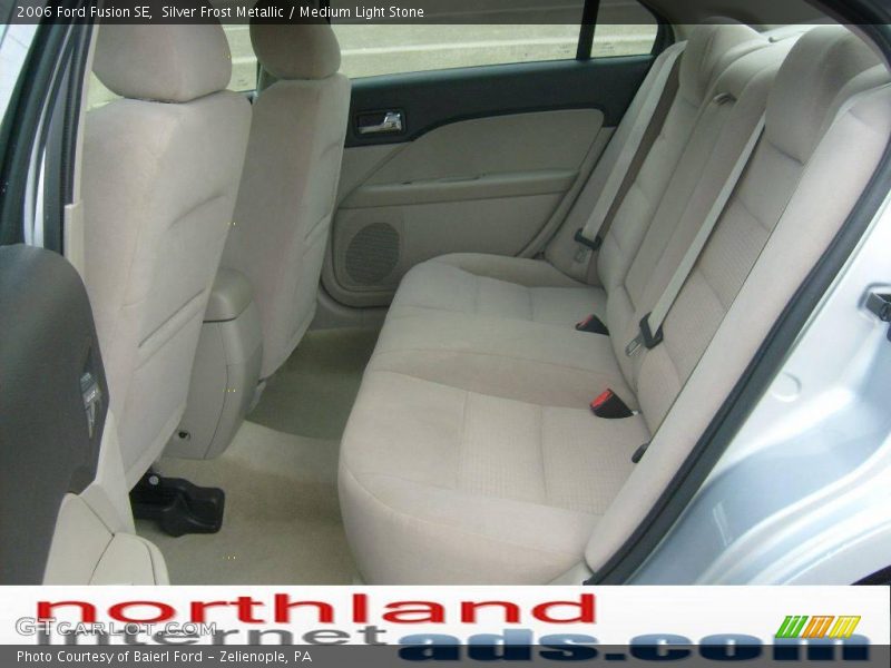 Silver Frost Metallic / Medium Light Stone 2006 Ford Fusion SE