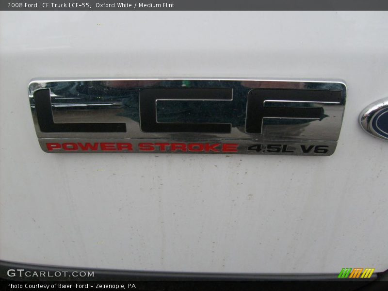 Oxford White / Medium Flint 2008 Ford LCF Truck LCF-55