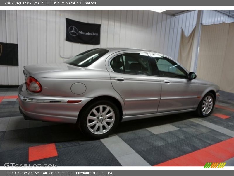 Platinum Metallic / Charcoal 2002 Jaguar X-Type 2.5