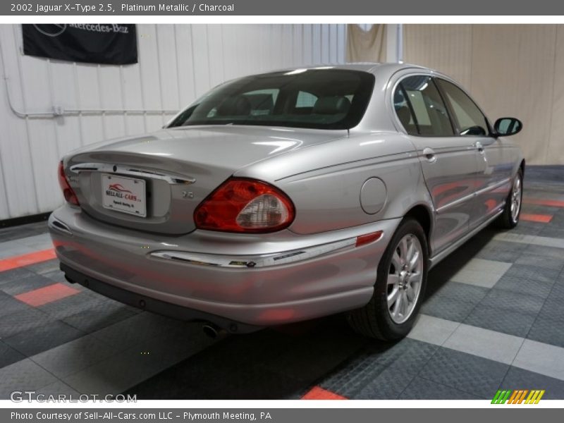 Platinum Metallic / Charcoal 2002 Jaguar X-Type 2.5