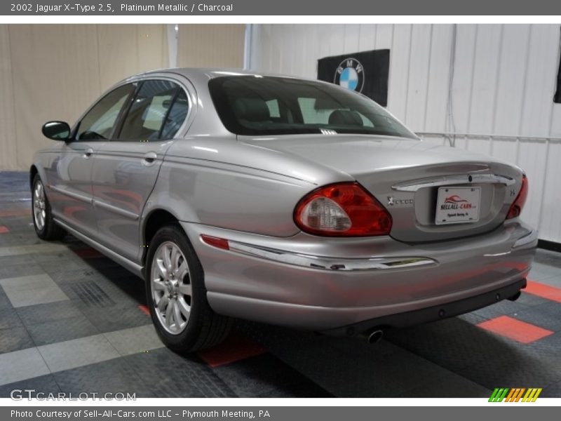 Platinum Metallic / Charcoal 2002 Jaguar X-Type 2.5