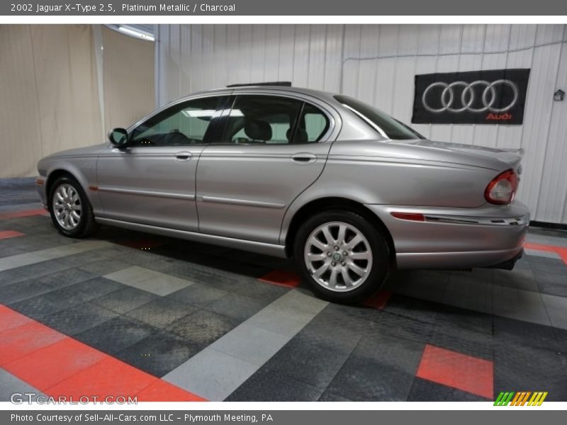 Platinum Metallic / Charcoal 2002 Jaguar X-Type 2.5