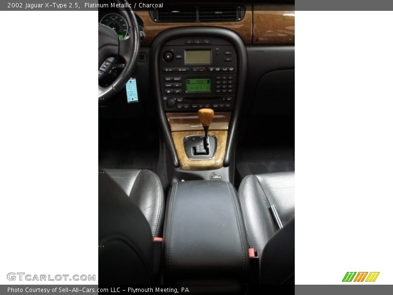 Platinum Metallic / Charcoal 2002 Jaguar X-Type 2.5