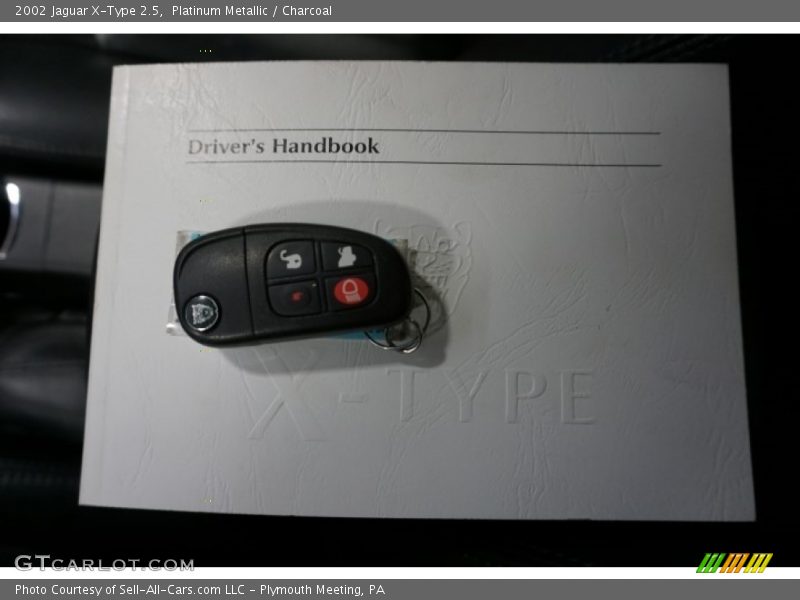 Platinum Metallic / Charcoal 2002 Jaguar X-Type 2.5