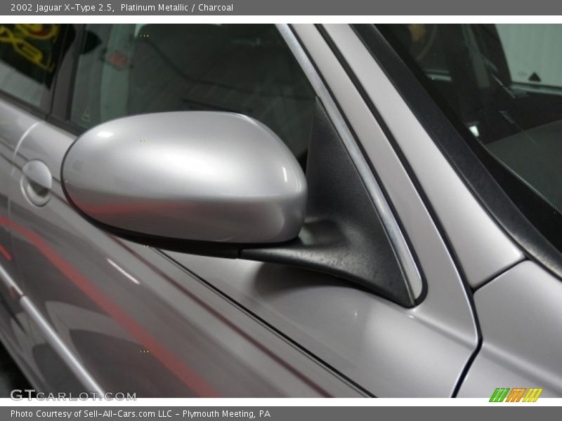 Platinum Metallic / Charcoal 2002 Jaguar X-Type 2.5