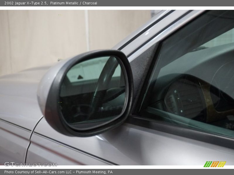 Platinum Metallic / Charcoal 2002 Jaguar X-Type 2.5