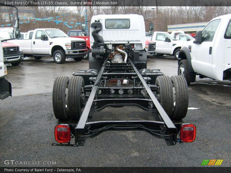 Oxford White / Medium Flint 2008 Ford LCF Truck LCF-55 Chassis