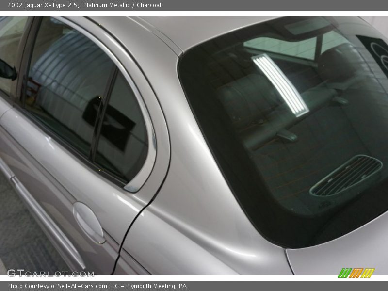 Platinum Metallic / Charcoal 2002 Jaguar X-Type 2.5