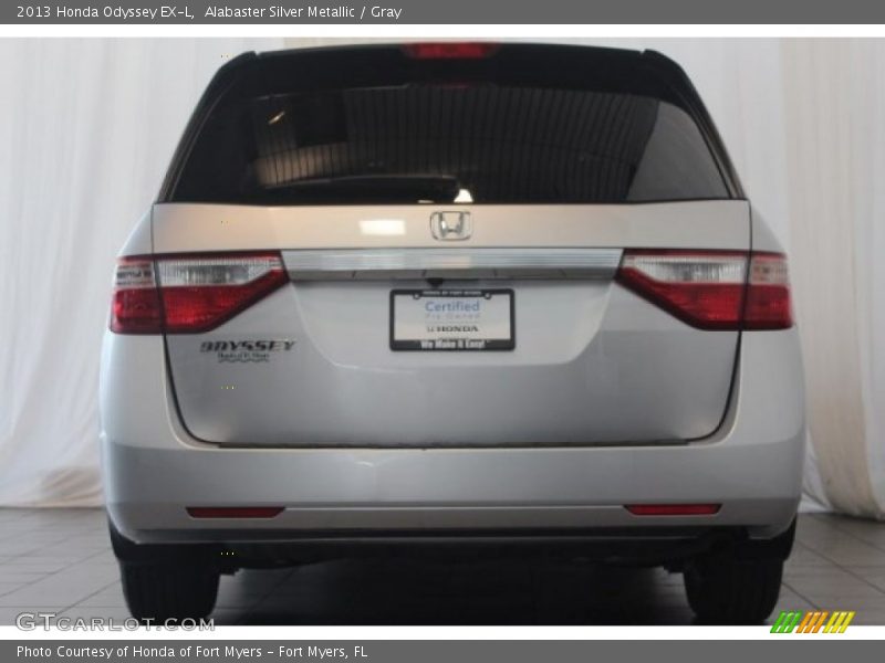 Alabaster Silver Metallic / Gray 2013 Honda Odyssey EX-L