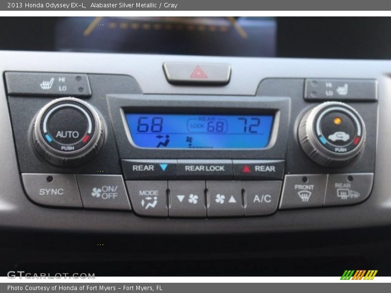 Alabaster Silver Metallic / Gray 2013 Honda Odyssey EX-L