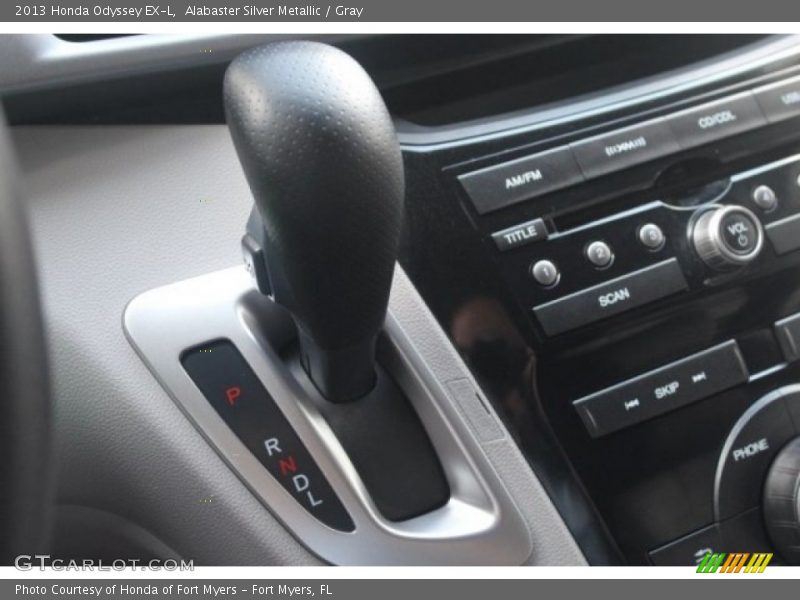 Alabaster Silver Metallic / Gray 2013 Honda Odyssey EX-L