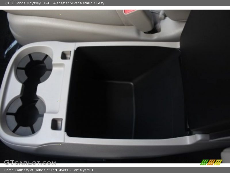Alabaster Silver Metallic / Gray 2013 Honda Odyssey EX-L