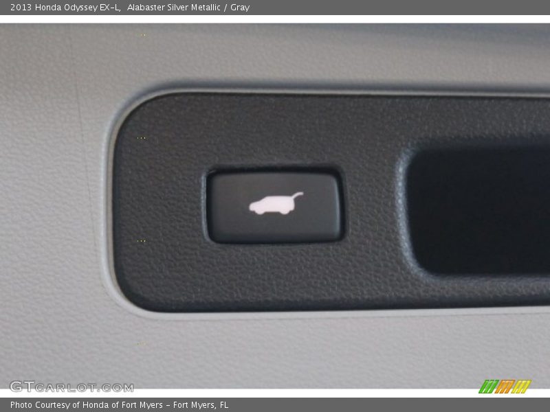 Alabaster Silver Metallic / Gray 2013 Honda Odyssey EX-L