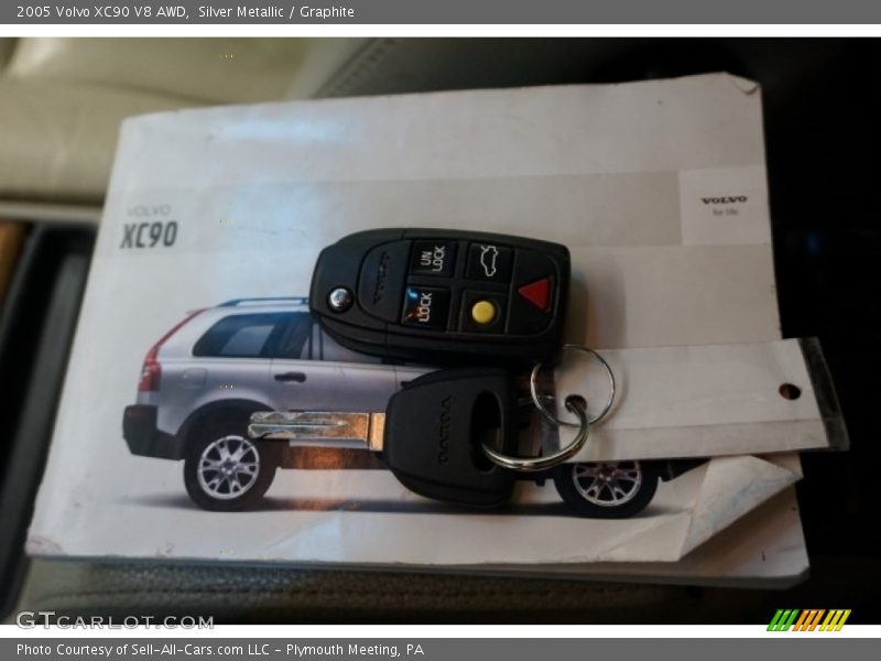 Silver Metallic / Graphite 2005 Volvo XC90 V8 AWD