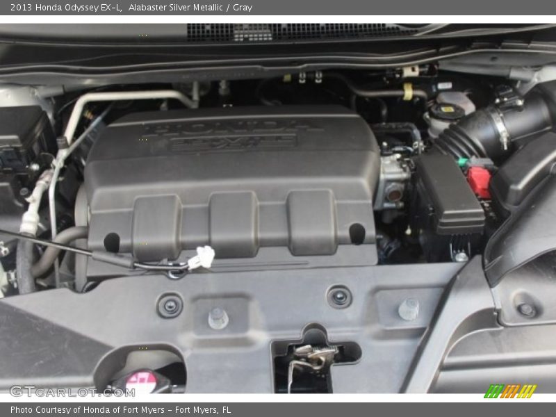 Alabaster Silver Metallic / Gray 2013 Honda Odyssey EX-L