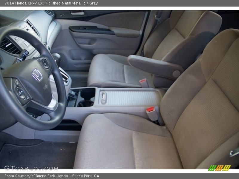 Polished Metal Metallic / Gray 2014 Honda CR-V EX