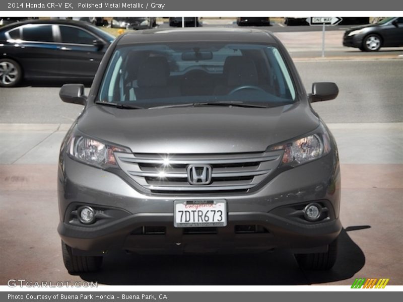 Polished Metal Metallic / Gray 2014 Honda CR-V EX