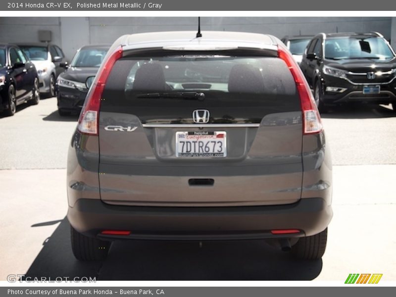 Polished Metal Metallic / Gray 2014 Honda CR-V EX