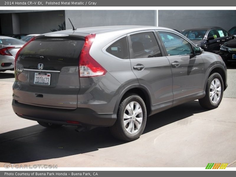 Polished Metal Metallic / Gray 2014 Honda CR-V EX