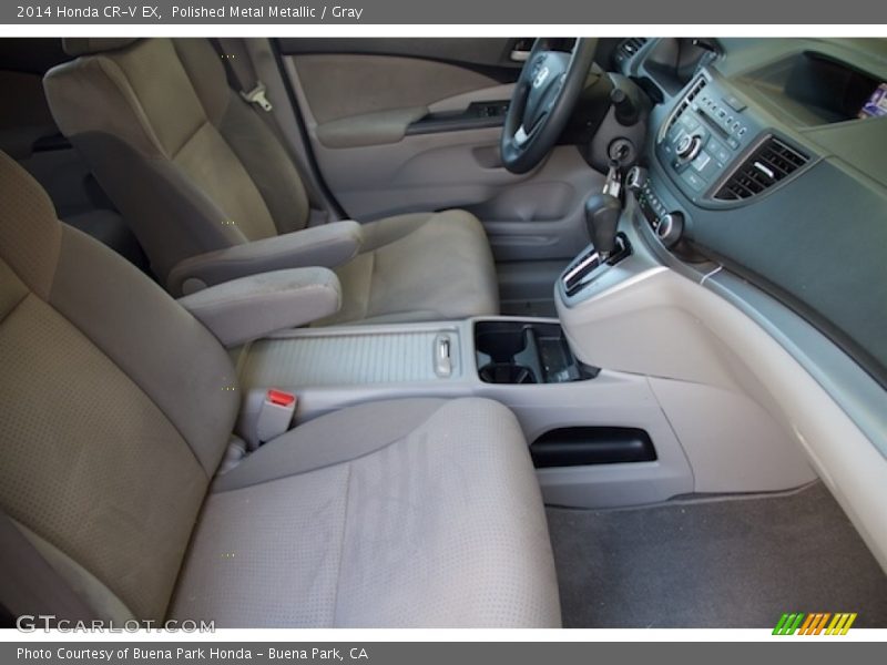Polished Metal Metallic / Gray 2014 Honda CR-V EX