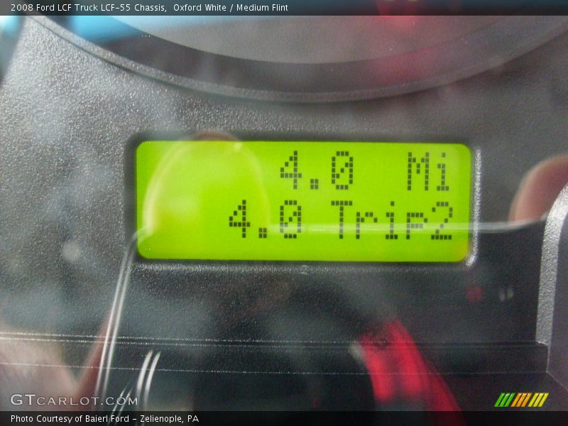Oxford White / Medium Flint 2008 Ford LCF Truck LCF-55 Chassis