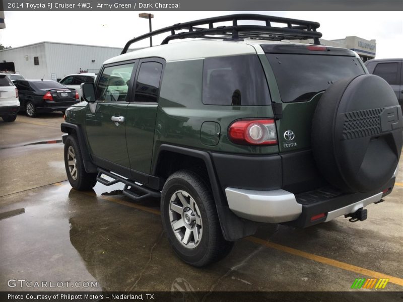 Army Green / Dark Charcoal 2014 Toyota FJ Cruiser 4WD