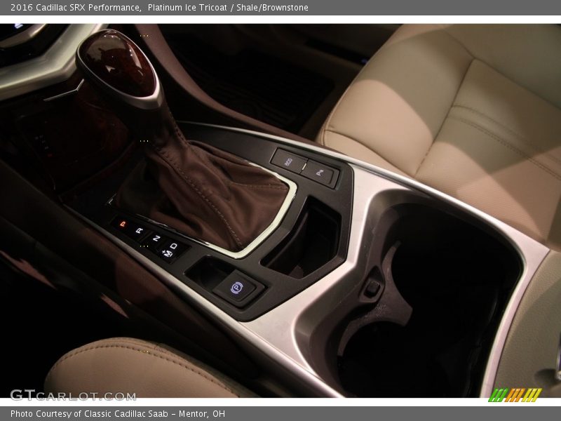 Platinum Ice Tricoat / Shale/Brownstone 2016 Cadillac SRX Performance