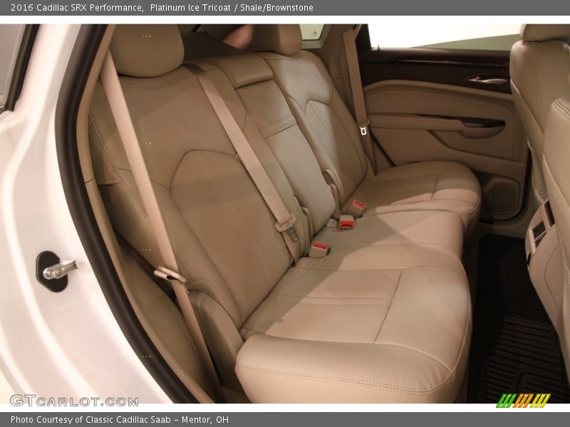 Rear Seat of 2016 SRX Performance