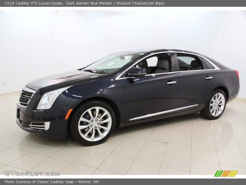 Dark Adriatic Blue Metallic / Medium Titanium/Jet Black 2016 Cadillac XTS Luxury Sedan