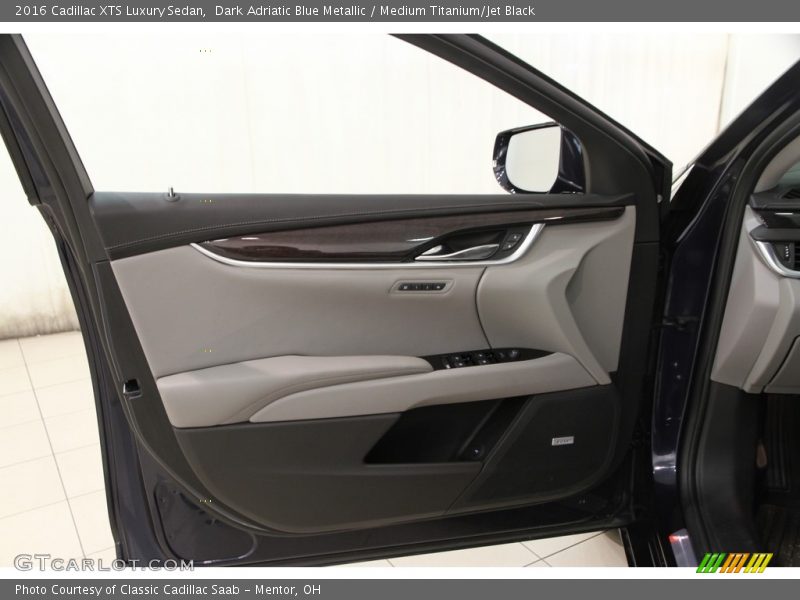 Dark Adriatic Blue Metallic / Medium Titanium/Jet Black 2016 Cadillac XTS Luxury Sedan