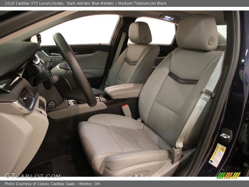 Dark Adriatic Blue Metallic / Medium Titanium/Jet Black 2016 Cadillac XTS Luxury Sedan