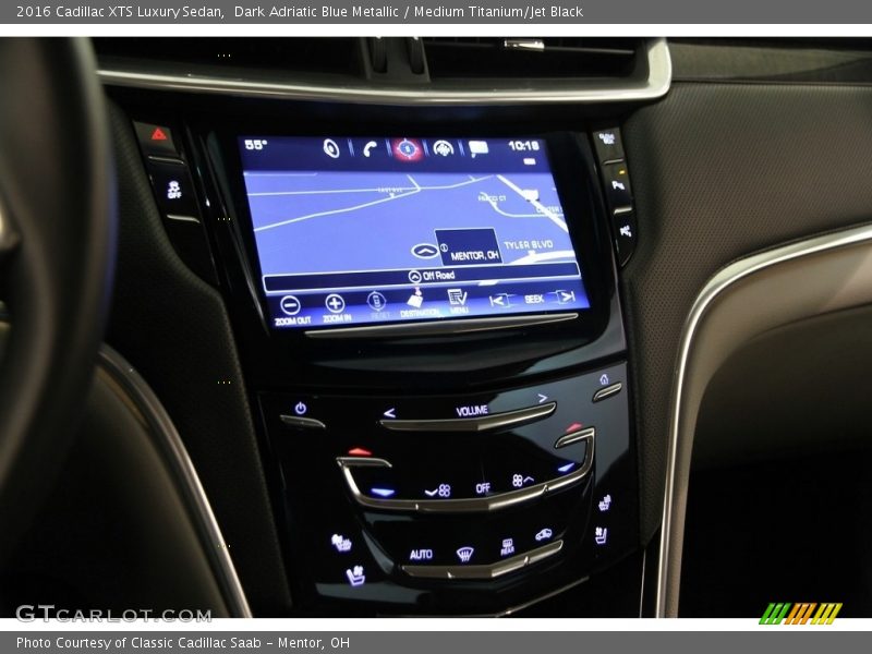Dark Adriatic Blue Metallic / Medium Titanium/Jet Black 2016 Cadillac XTS Luxury Sedan