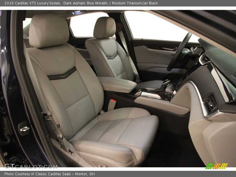 Dark Adriatic Blue Metallic / Medium Titanium/Jet Black 2016 Cadillac XTS Luxury Sedan
