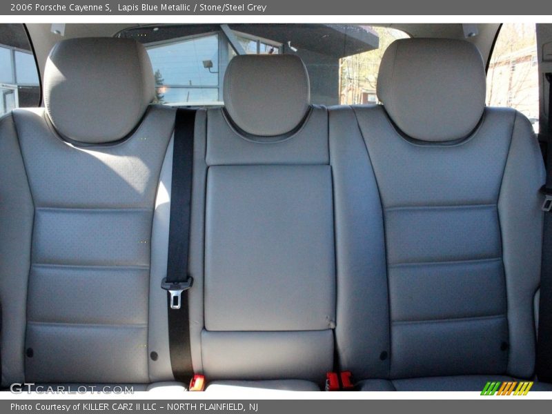 Lapis Blue Metallic / Stone/Steel Grey 2006 Porsche Cayenne S