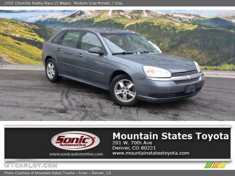 Medium Gray Metallic / Gray 2005 Chevrolet Malibu Maxx LS Wagon