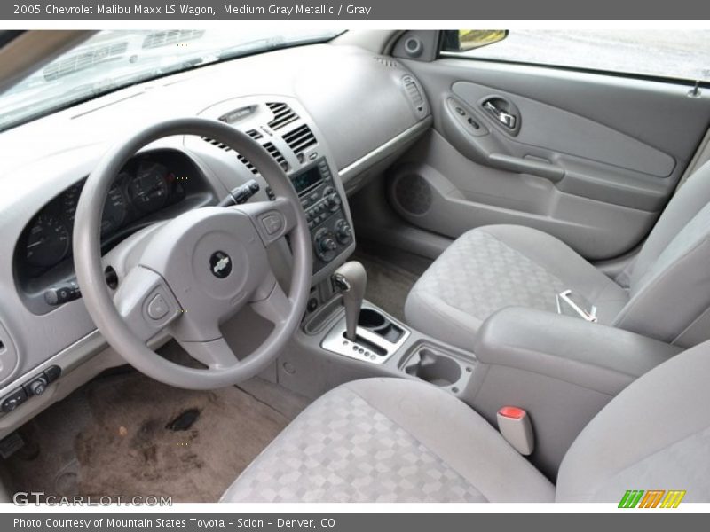 Medium Gray Metallic / Gray 2005 Chevrolet Malibu Maxx LS Wagon
