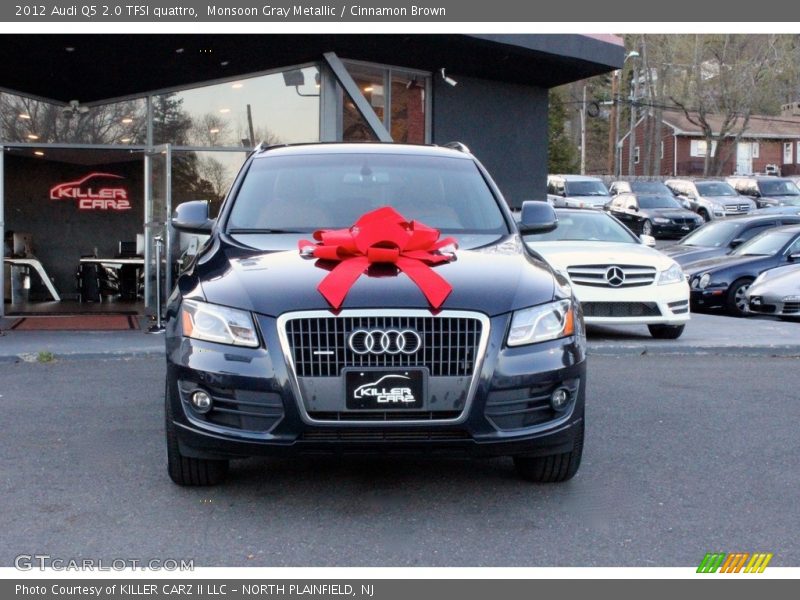 Monsoon Gray Metallic / Cinnamon Brown 2012 Audi Q5 2.0 TFSI quattro