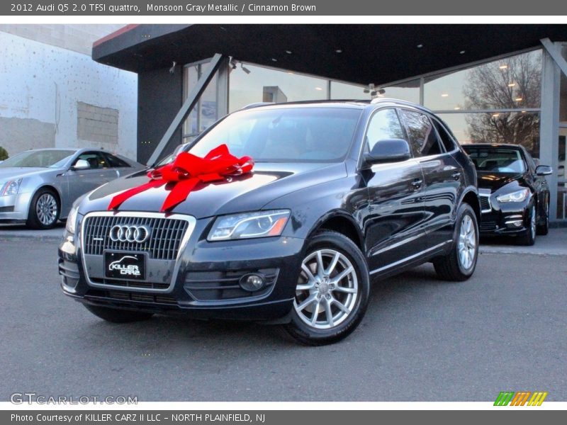 Monsoon Gray Metallic / Cinnamon Brown 2012 Audi Q5 2.0 TFSI quattro